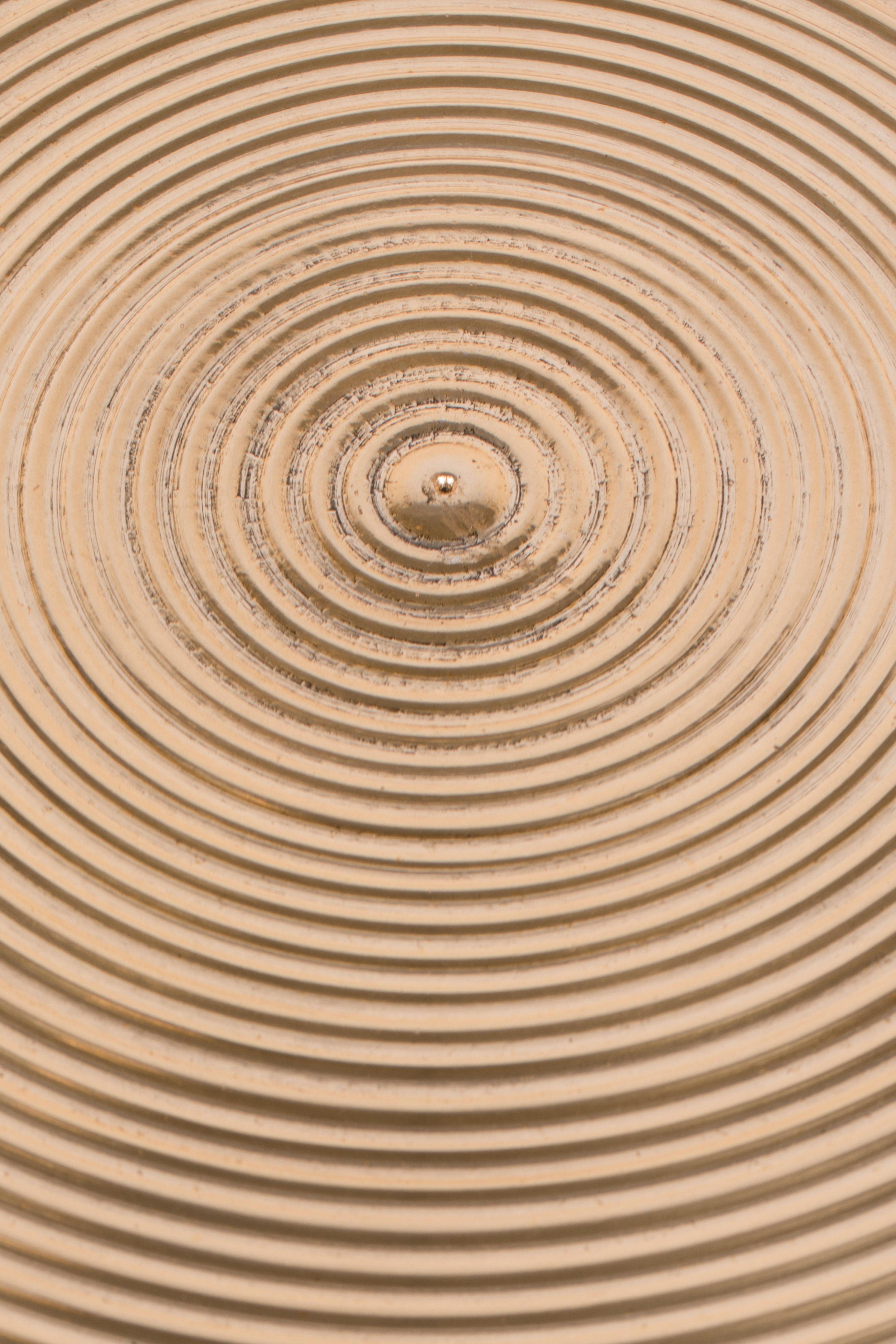 Bold Monkey Hypnotising Gold Round Coffee Table